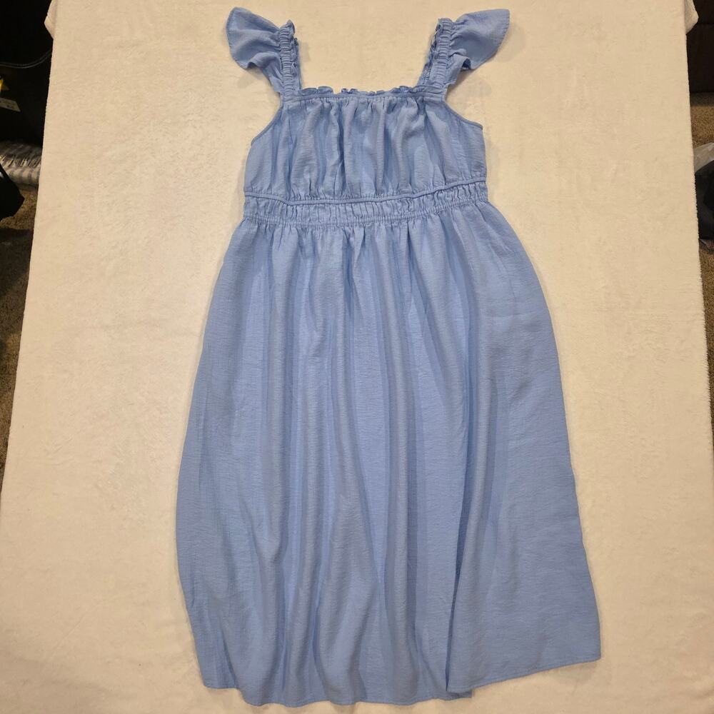 A New Day Womens Short Dress Blue 1x NWOT